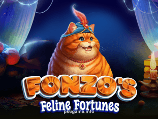 Fonzo's Feline Fortunes slot game interface
