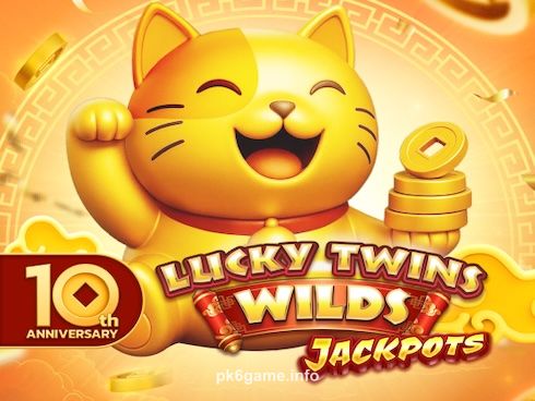 Lucky Twins Wilds Jackpots slot game interface